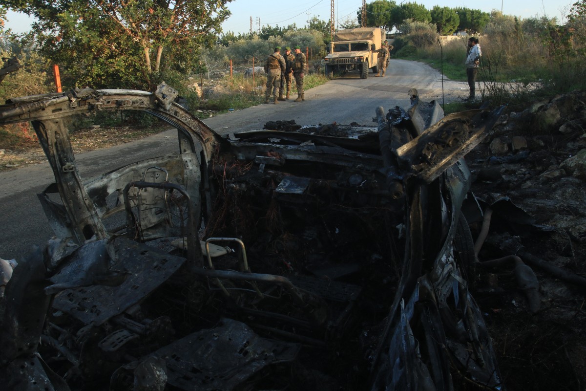 تواصل إسرائيل استهدافاتها في الداخل اللبناني (أ ف ب)