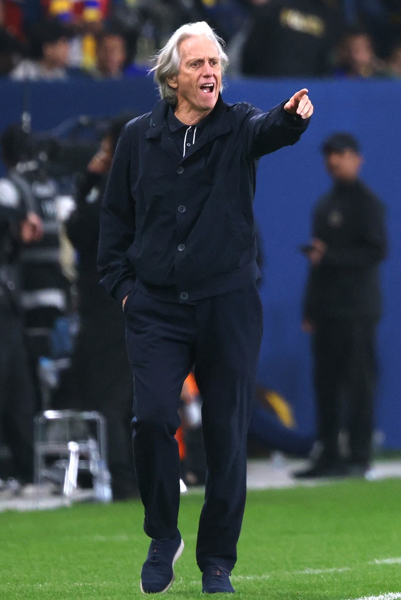 المدرب جورجي جيسوس. (أ ف ب)