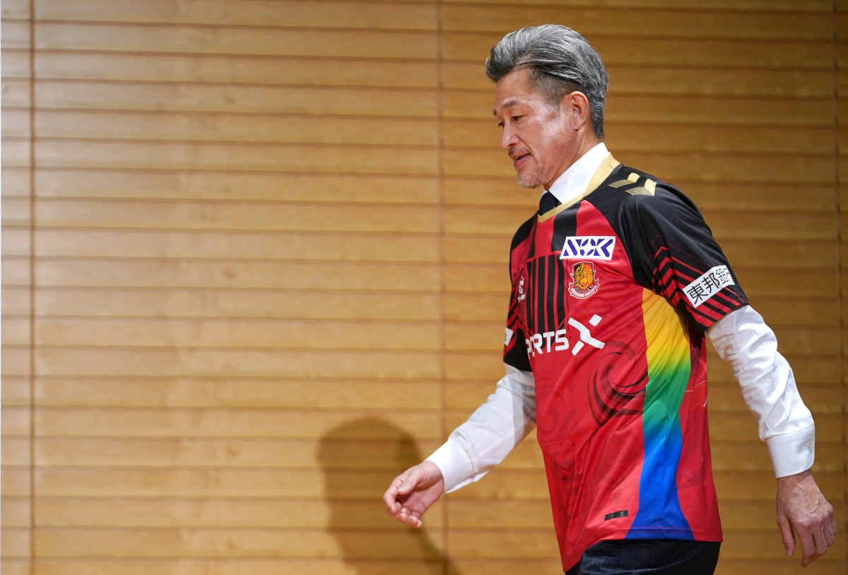 كازويوشي ميورا. (أ ف ب)