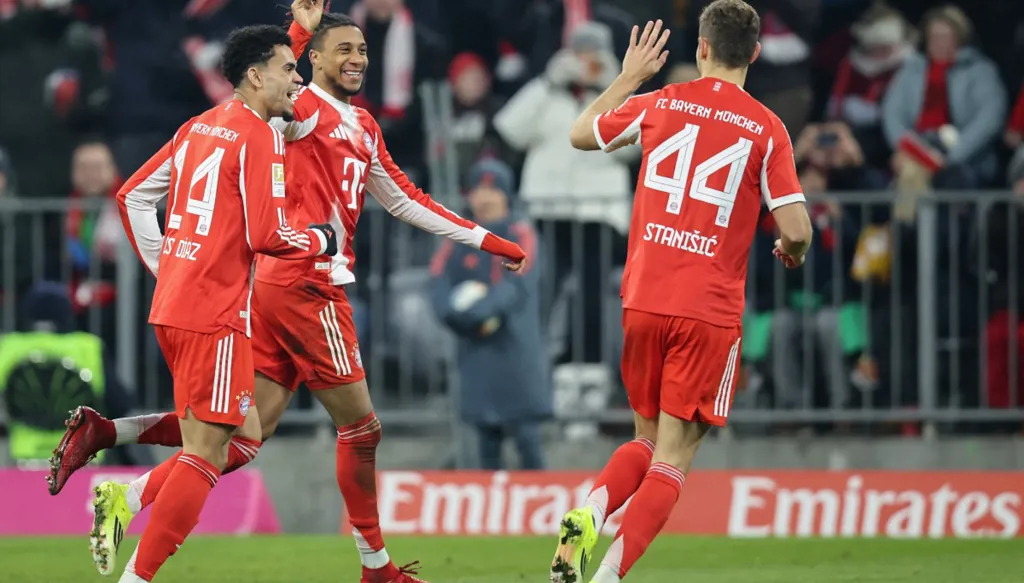بايرن ميونيخ يسحق فولفسبورغ بعد الاستراحة... نتائج وترتيب المرحلة 16 من الدوري الألماني