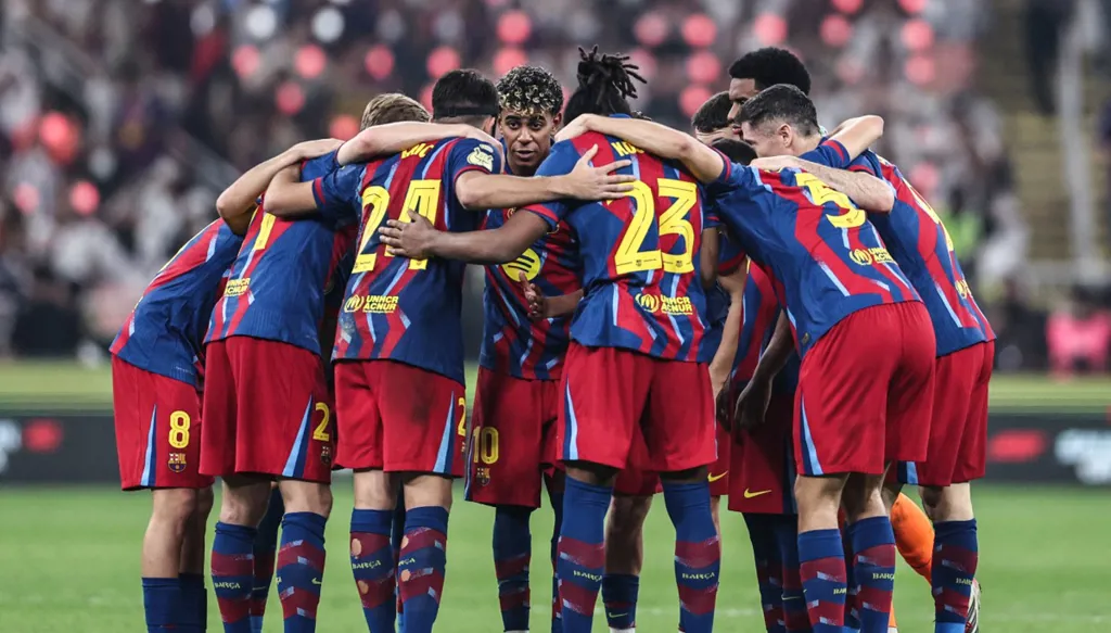 غارسيا يتألق ويامال يحسم... برشلونة ينجو من الفخ في كأس إسبانيا (فيديو)