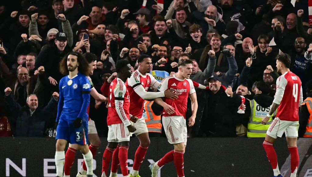 ركنيات قاتلة ومهارات فردية... أرسنال يفرض سيطرته على تشيلسي