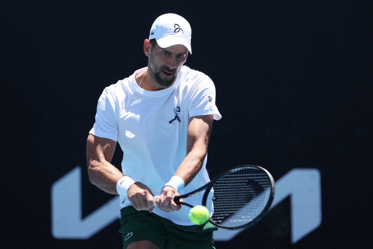 الصربي نوفاك ديوكوفيتش. (أ ف ب)