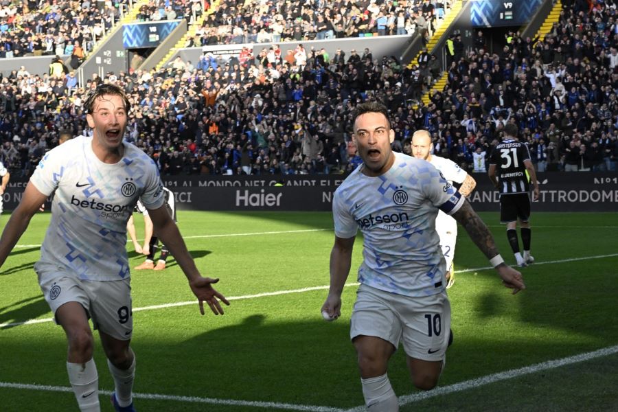 لاعبو إنتر. (أ ف ب)