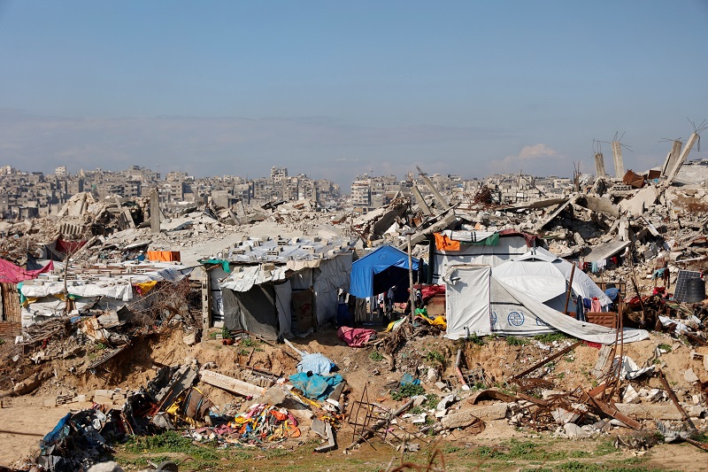 .دمار في قطاع غزة، (ا ف ب)