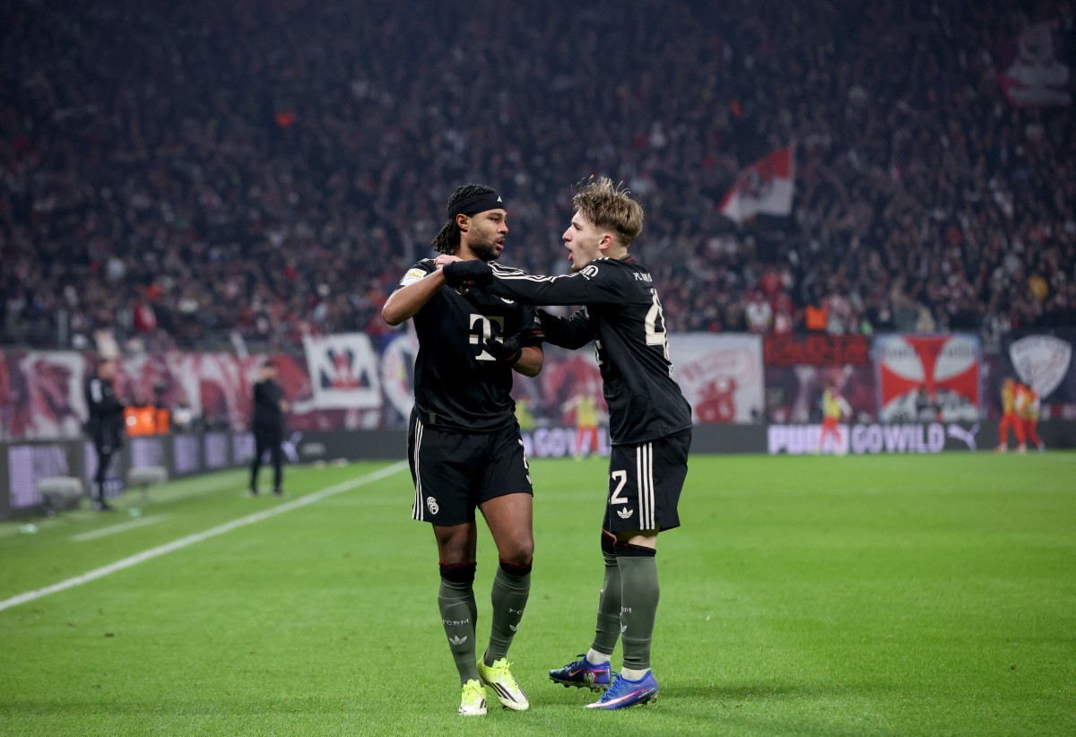 بايرن ميونيخ يواصل تحليقه في الدوري الألماني. (أ ف ب)