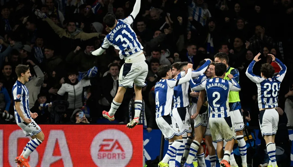 سوسييداد يُسقط برشلونة ويسدي خدمة لريال مدريد... ترتيب الدوري الإسباني