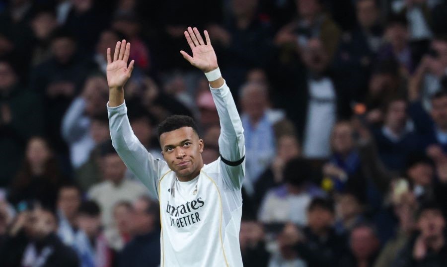 فوز كبير لريال مدريد على موناكو. (أ ف ب)