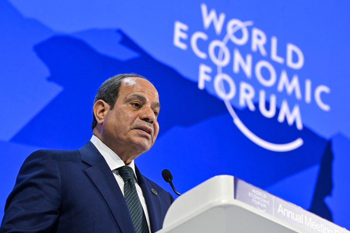 السيسي. (أ ف ب)