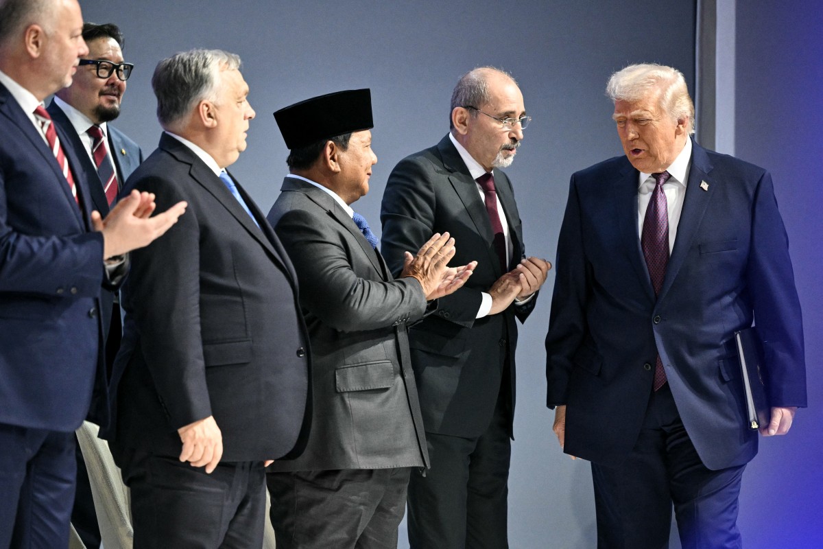 دونالد ترامب في منتدى دافوس (أ ف ب).