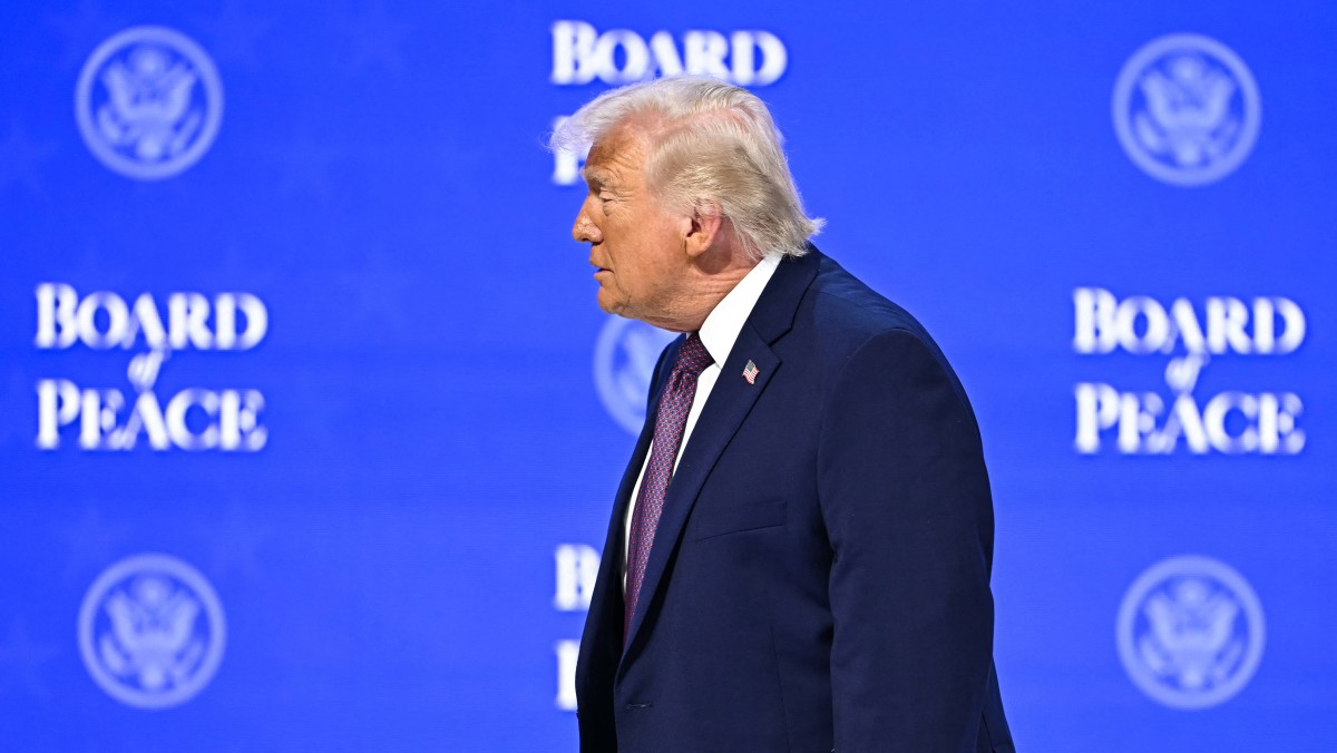 ترامب. (أ ف ب)