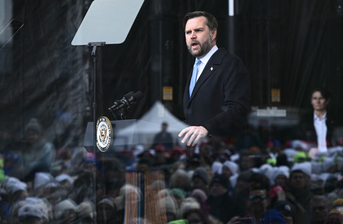 نائب الرئيس الأميركي جاي دي فانس. (أ ف ب)