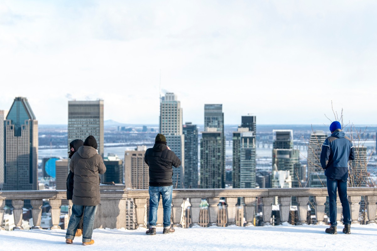 موجة قطبية في كندا (أ ف ب).