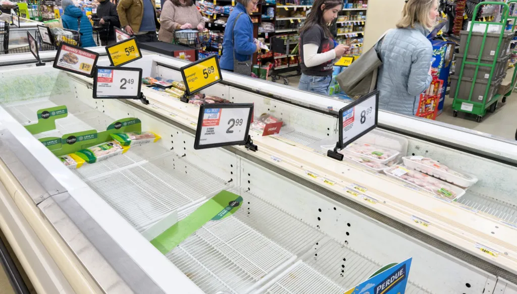 بالصور- موجة قطبية قوية تضرب وسط أميركا بالأمطار المتجمّدة... إعلان حالات الطوارئ وإلغاء آلاف الرحلات وتهافت على المتاجر