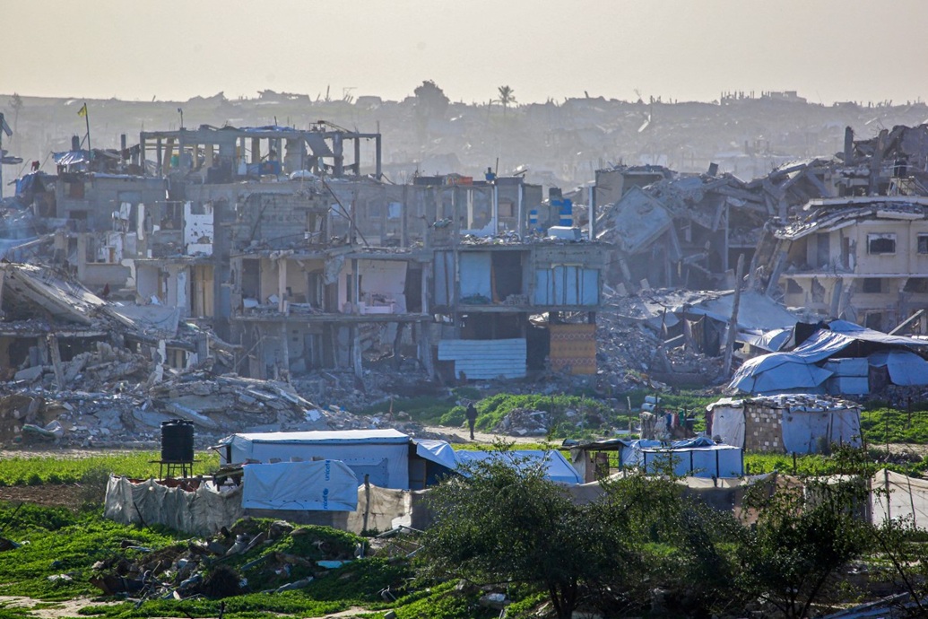 خان يونس، جنوب قطاع غزة (أ ف ب)