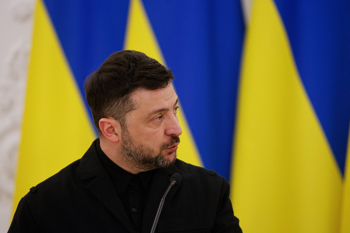 الرئيس الأوكراني. (أ ف ب)