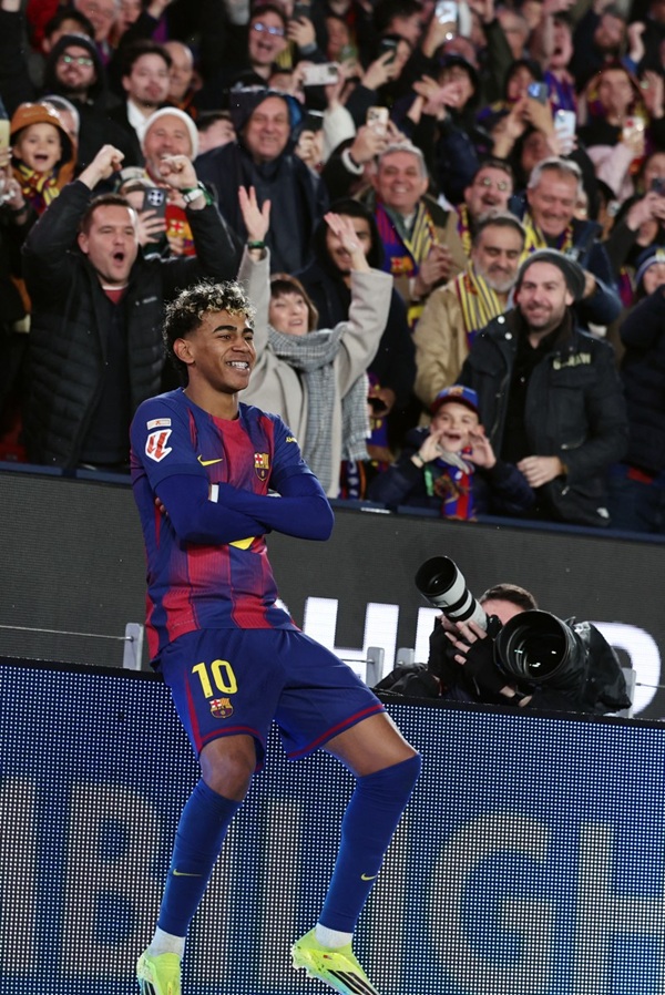 لامين يامال. (أ ف ب)