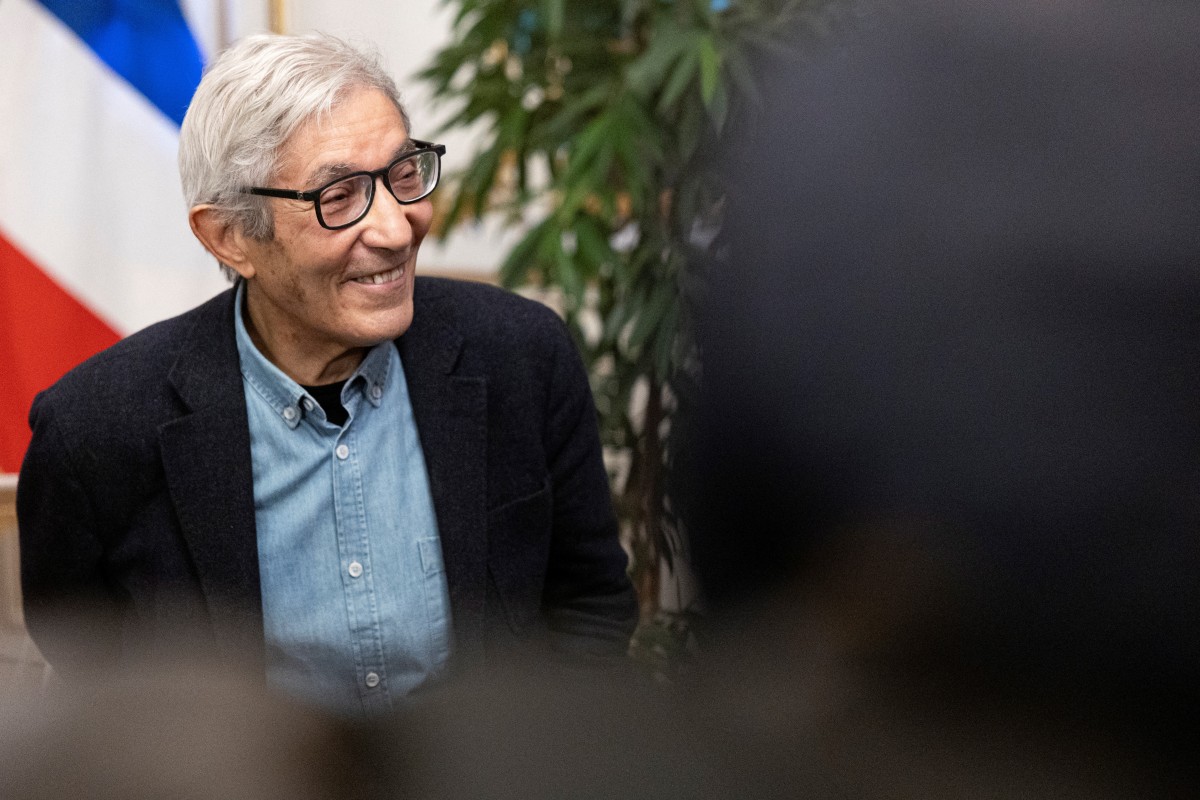 الكاتب الفرنسي - الجزائري بوعلام صنصال. (أ ف ب)