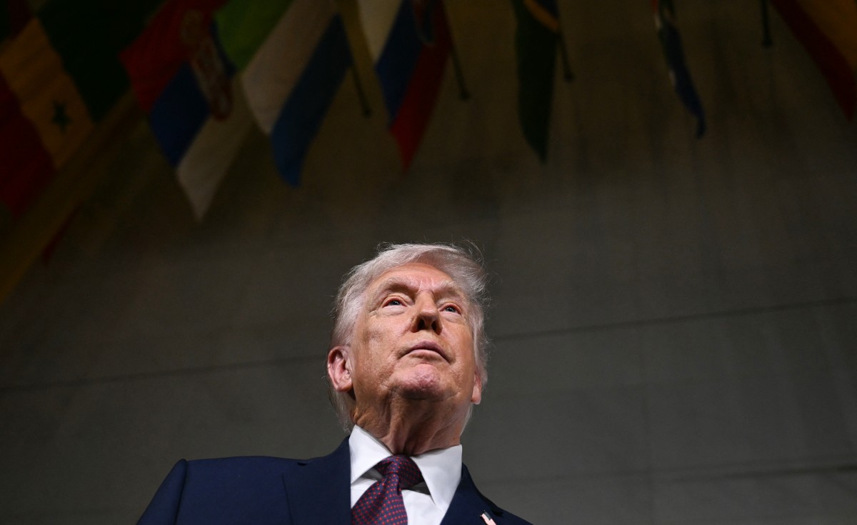 ترامب. (أ ف ب)