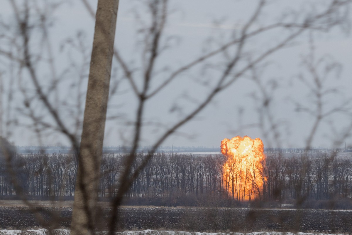 قصف روسي على أوكرانيا (أ ف ب).