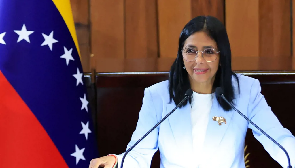 الرئيسة الفنزويلية بالوكالة التقت رئيسة البعثة الدبلوماسية الأميركية