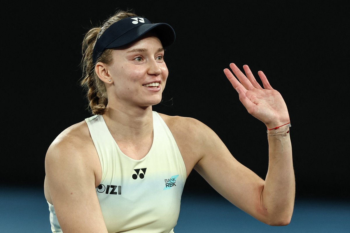 إيلينا ريباكينا متعطشة للألقاب. (أ ف ب)