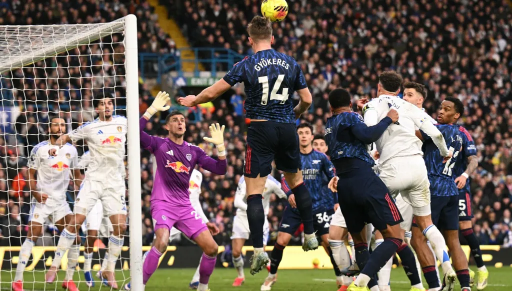 الكرات الثّابتة… من نقطة قوة أرسنال إلى سلاح الحسم