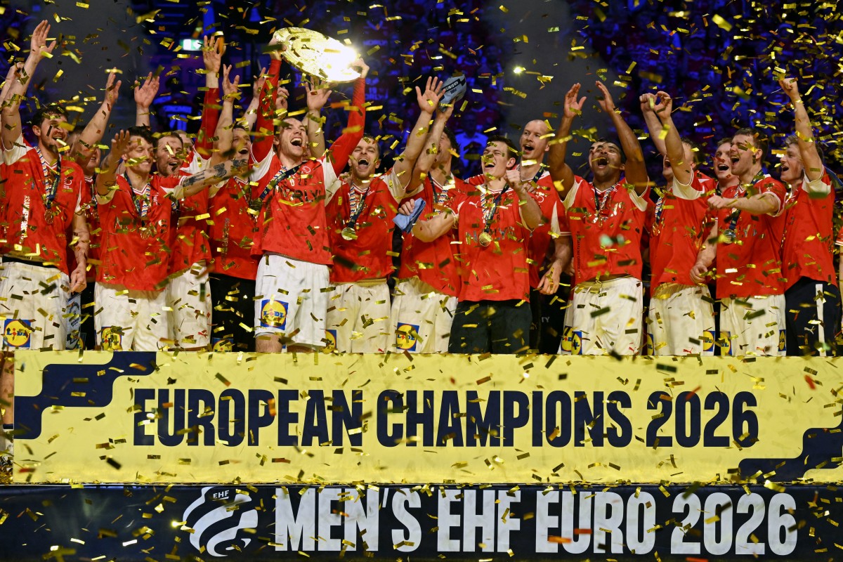 تتويج الدنمارك بالكأس. (أ ف ب)