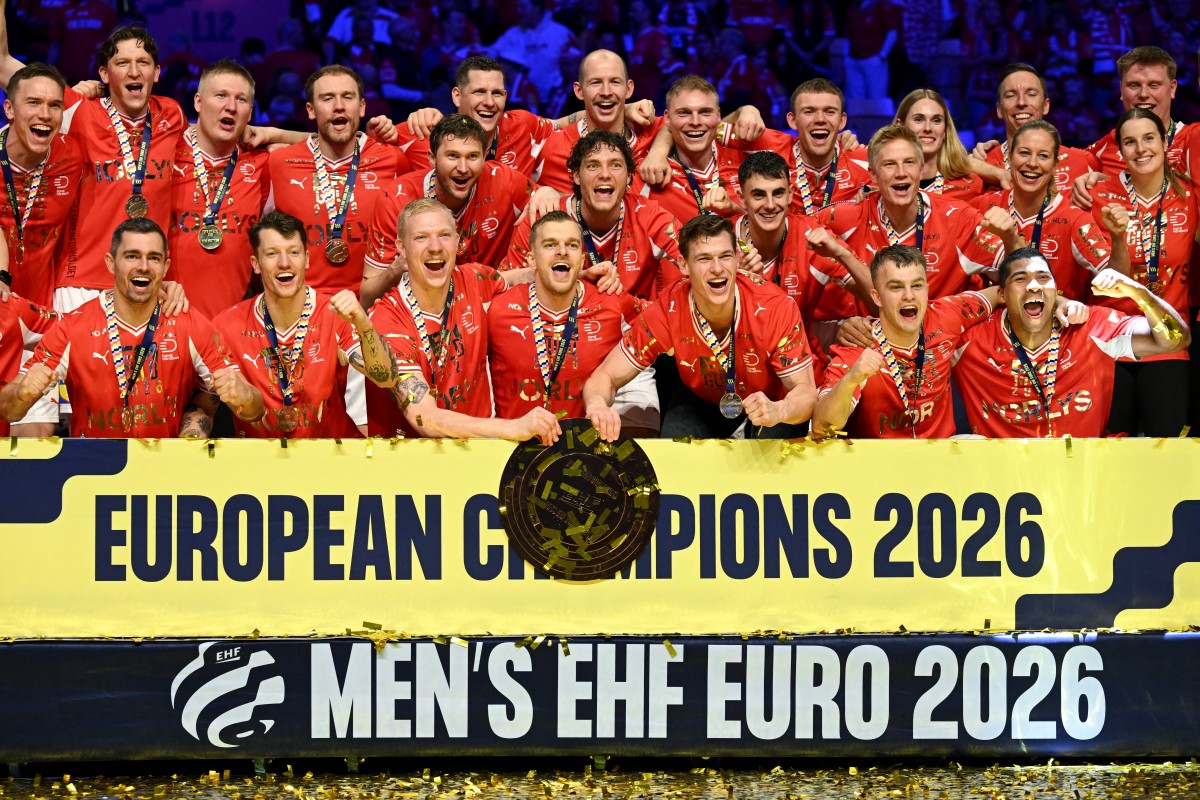 تتويج الدنمارك بالكأس. (أ ف ب)