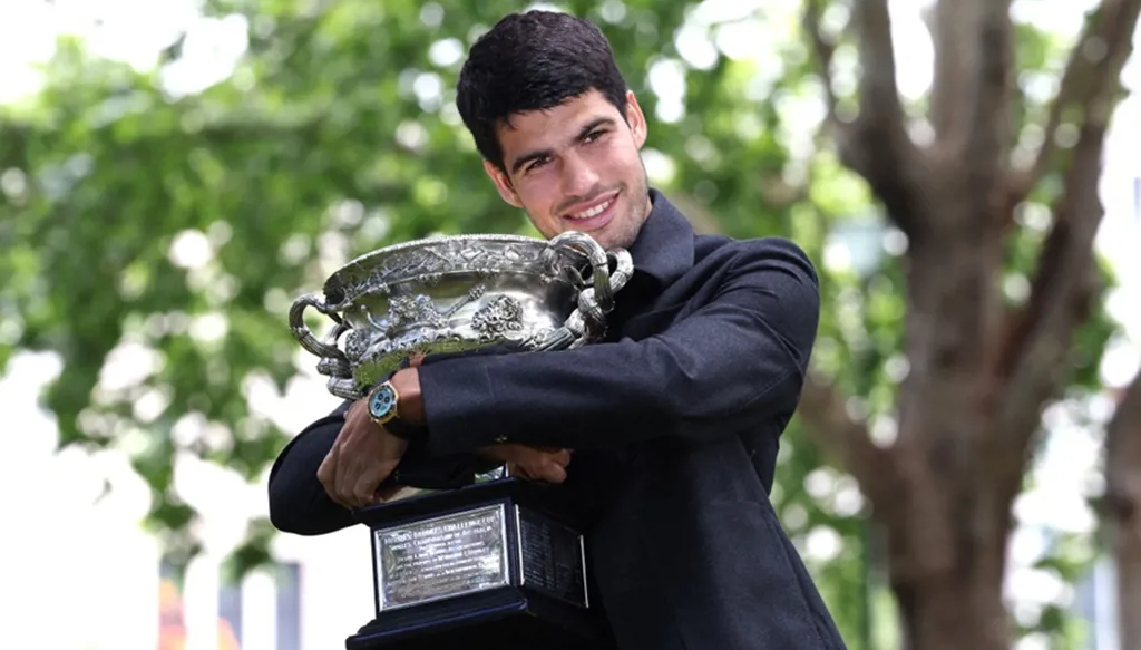 ألكاراز يبتعد في صدارة التصنيف العالمي للتنس وديوكوفيتش يتقدّم وريباكينا إلى المركز الثالث