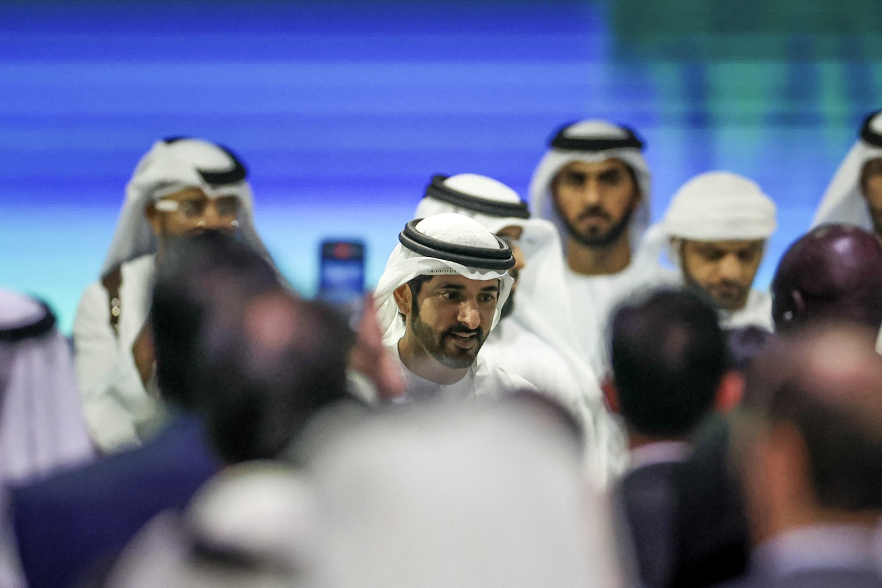 القمة العالمية للحكومات. (أ ف ب)