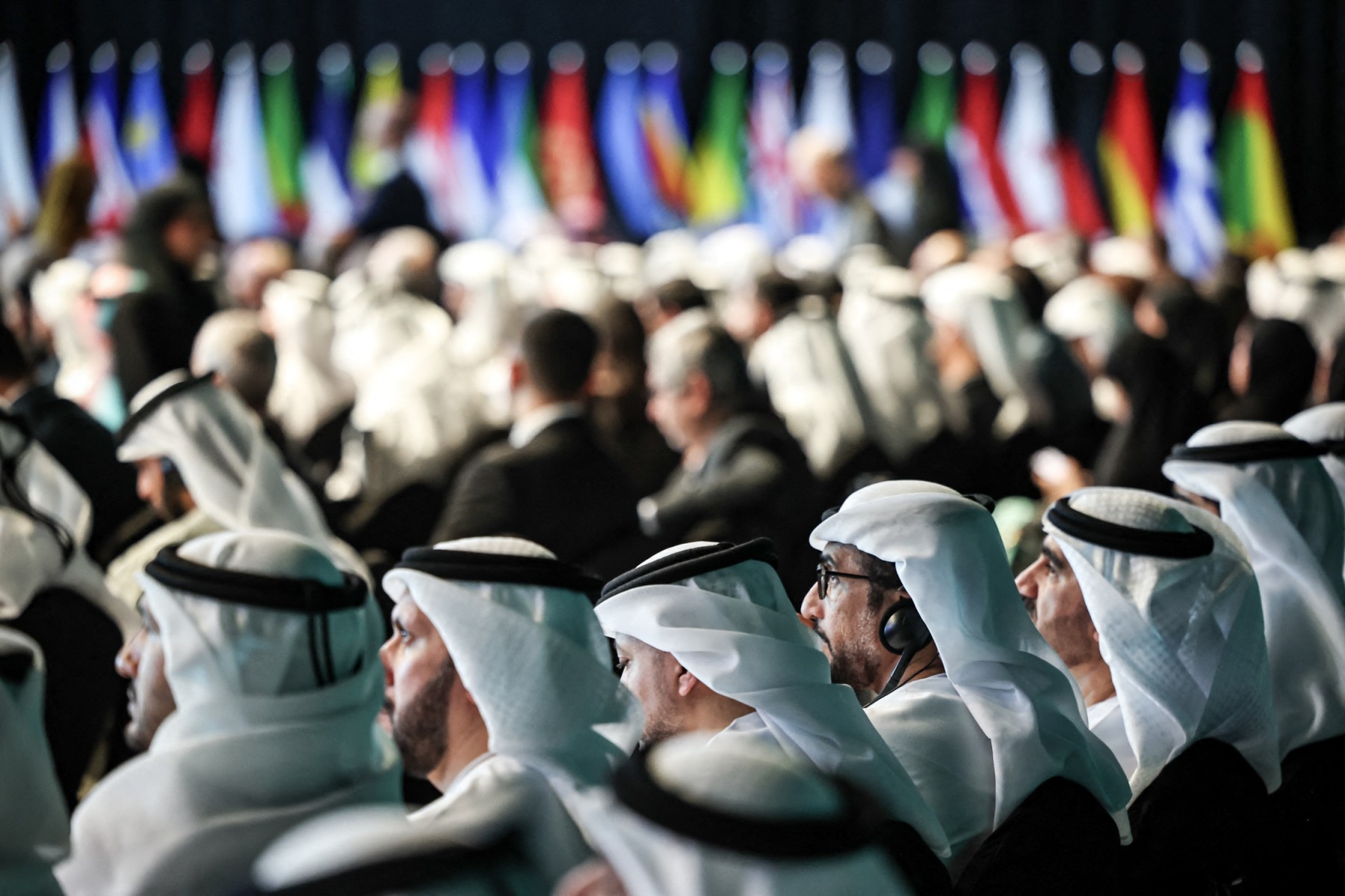 القمة العالمية للحكومات. (أ ف ب)