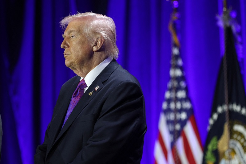 الرئيس الاميركي دونالد ترامب، (ا ف ب).