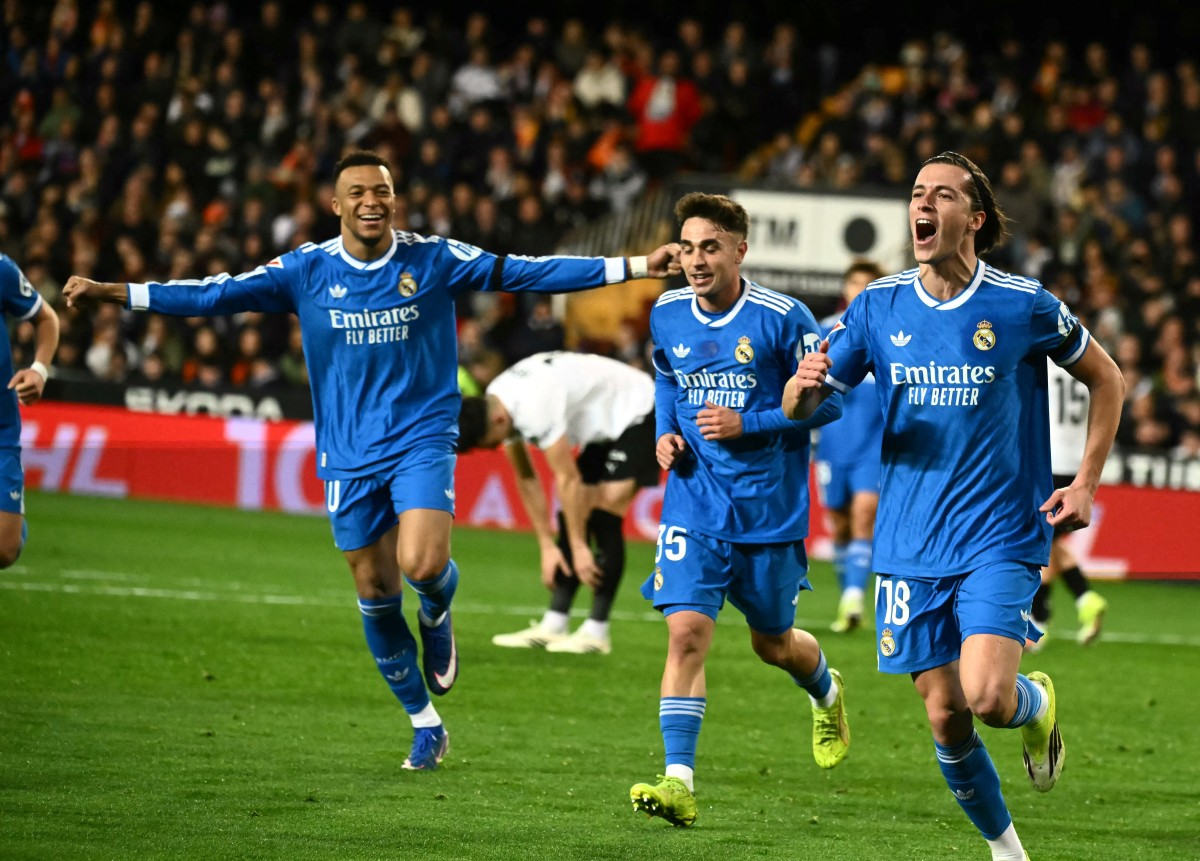 لاعبو ريال مدريد الإسباني. (أ ف ب)