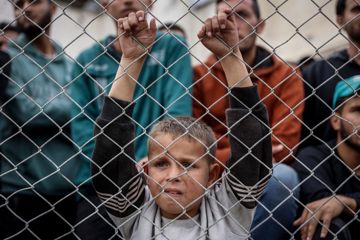 كرة القدم تعود إلى قطاع غزة. (أ ف ب)