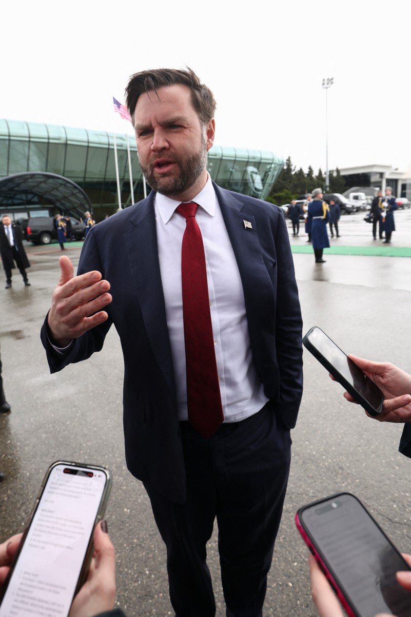  نائب الرئيس الأميركي جيه دي فانس (أ ف ب). 