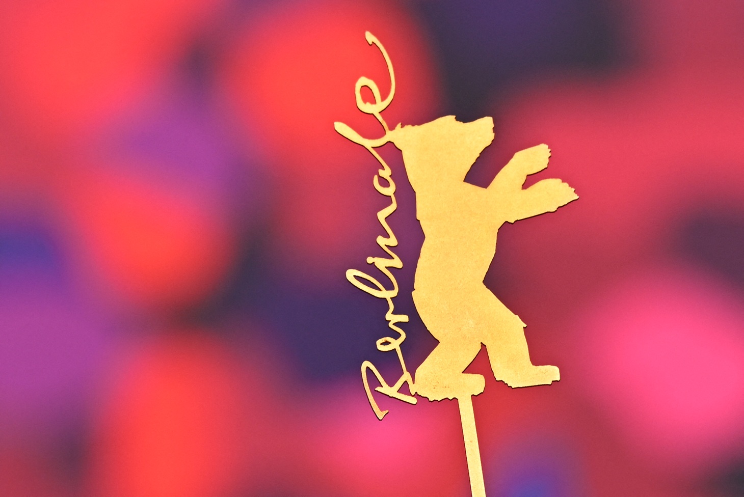 شعار مهرجان برلين السينمائي. (أ ف ب)