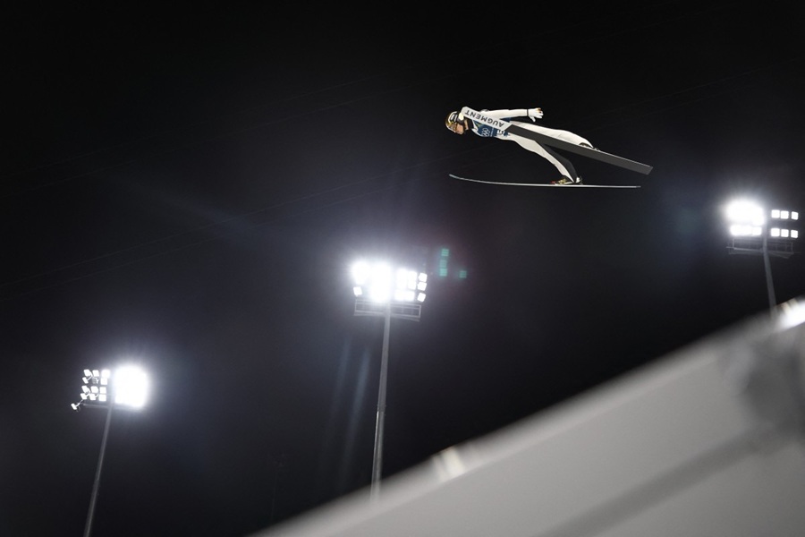 المنافسة تشتد في أولمبياد 2026 الشتوي. (أ ف ب)