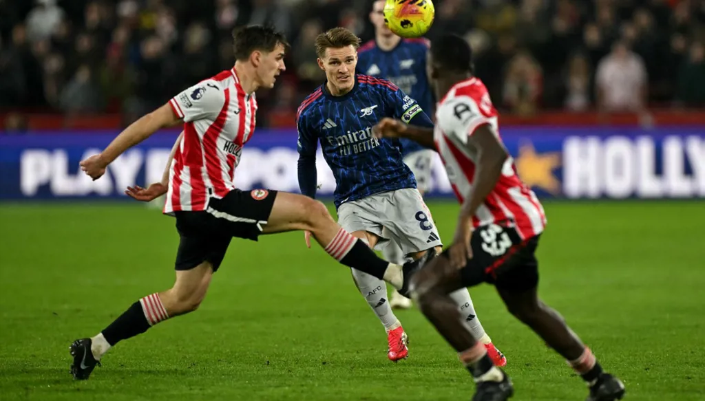 أرسنال يتعثّر أمام برينتفورد... ترتيب الدوري الإنكليزي بعد المرحلة 26