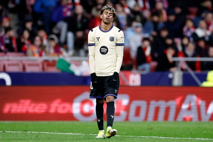 لامين يامال. (أ ف ب)