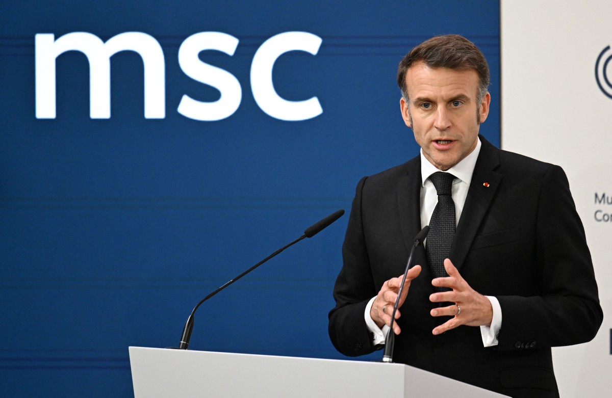 الرئيس الفرنسي إيمانويل ماكرون. (أ ف ب)