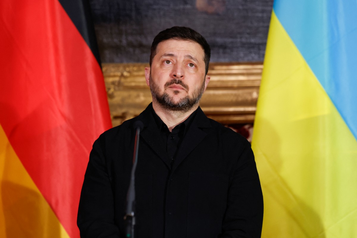 زيلينسكي. (أ ف ب)