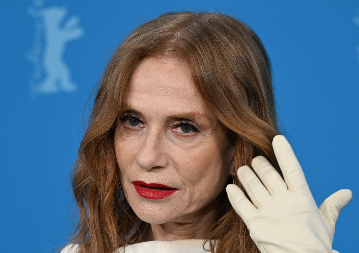 الممثلة الفرنسية إيزابيل أوبير. (أ ف ب)