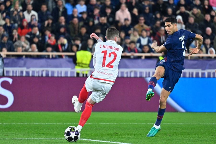 أشرف حكيمي. (أ ف ب)