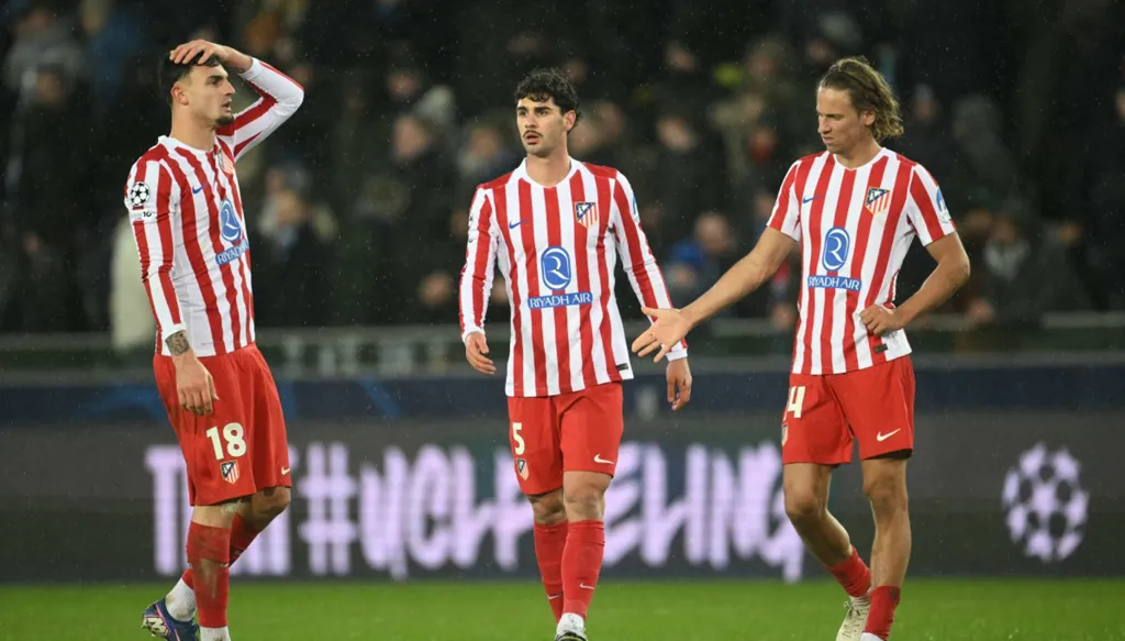 هدف قاتل يحرر كلوب بروج وأتلتيكو مدريد في مأزق قبل موقعة الإياب