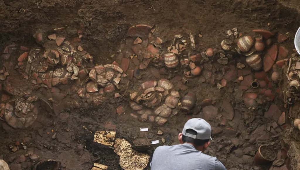 قبر عمره ألف عام في بنما... وفي داخله بقايا بشرية وقطع ذهبية! (صور)