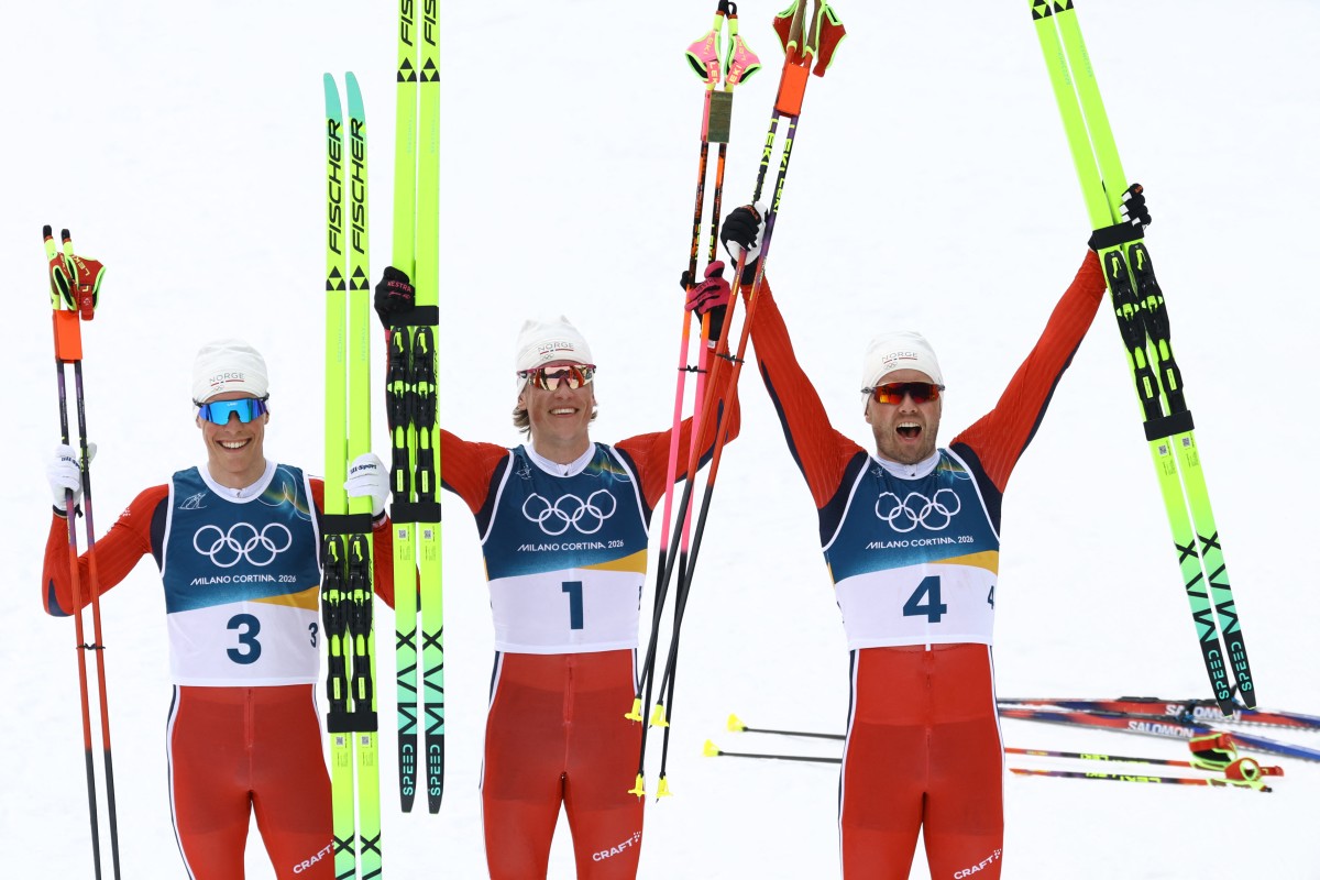 النروجي يوهانيس كلابو يُحقق إنجازاً تاريخياً. (أ ف ب)