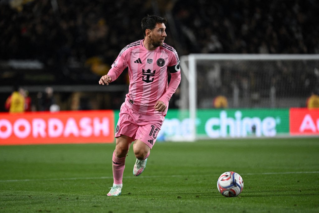 قائد إنتر ميامي ليونيل ميسي. (أ ف ب)