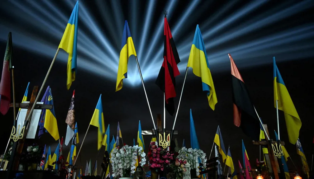 زيلينسكي يحض ترامب عشية ذكرى الغزو الروسي على أن يكون إلى جانب أوكرانيا