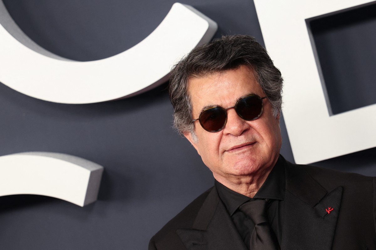 المخرج الإيراني جعفر بناهي في حفل “سيزر“. (أ ف ب)